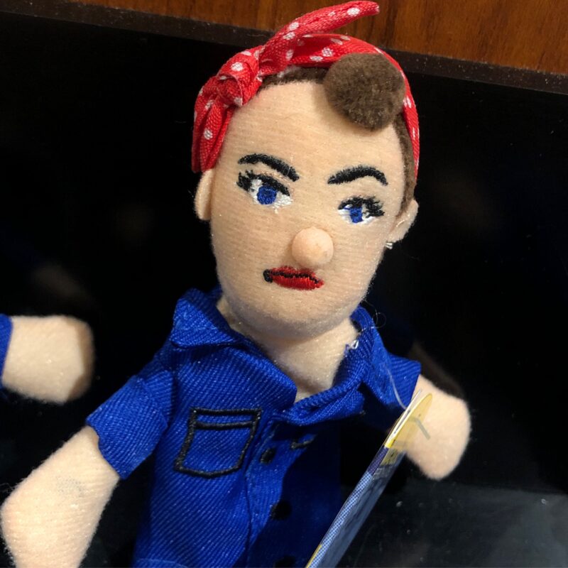 Rosie The Riveter Magnet Puppet