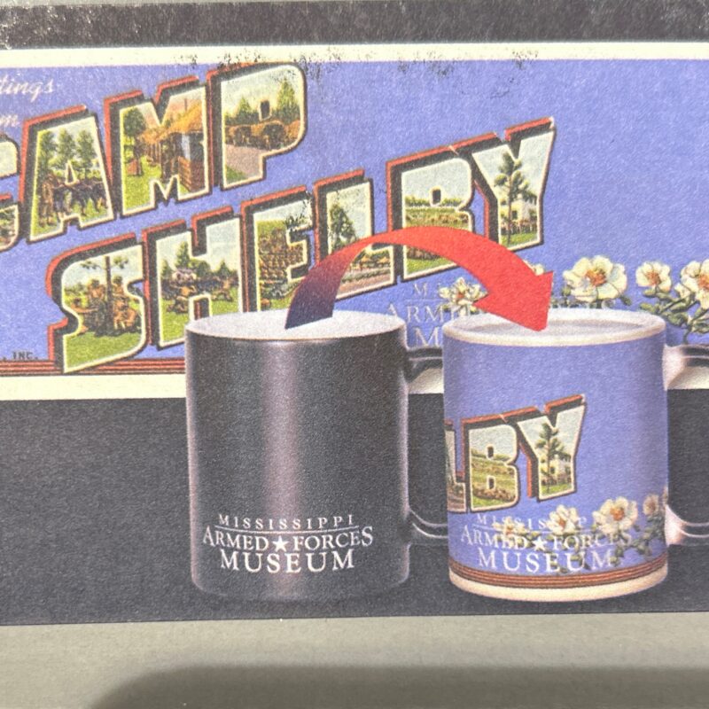 Greetings from Camp Shelby Image Changing Mug