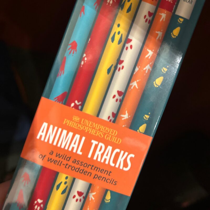 Animal Tracks Pencil Set