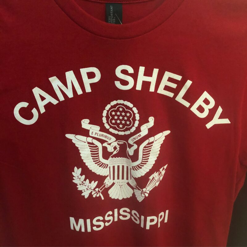 TSHIRT, Camp Shelby Vintage Eagle